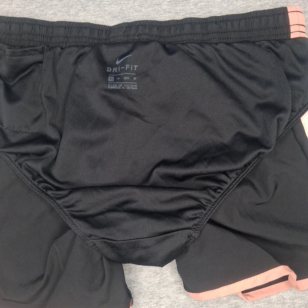 Nike Dry-Fit Women's Running Shorts Lined Black XS